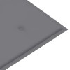 Tömör akácfa kerti pad párnával 120 cm