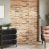 10 db újrahasznosított tíkfa falburkoló panel 1,03 m²