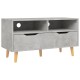Betonszürke forgácslap tv-szekrény 90 x 40 x 48,5 cm Betonszürke forgácslap tv-szekrény 90 x 40 x 48,5 cm