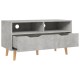 Betonszürke forgácslap tv-szekrény 90 x 40 x 48,5 cm Betonszürke forgácslap tv-szekrény 90 x 40 x 48,5 cm