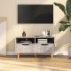 Betonszürke forgácslap tv-szekrény 90 x 40 x 48,5 cm Betonszürke forgácslap tv-szekrény 90 x 40 x 48,5 cm