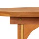 Tömör akácfa kerti étkezőasztal 280 x 90 x 75 cm Tömör akácfa kerti étkezőasztal 280 x 90 x 75 cm