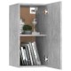 Betonszürke forgácslap tv-szekrény 30,5 x 30 x 60 cm Betonszürke forgácslap tv-szekrény 30,5 x 30 x 60 cm