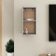 Betonszürke forgácslap tv-szekrény 30,5 x 30 x 60 cm Betonszürke forgácslap tv-szekrény 30,5 x 30 x 60 cm
