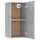 Betonszürke forgácslap tv-szekrény 30,5 x 30 x 60 cm Betonszürke forgácslap tv-szekrény 30,5 x 30 x 60 cm