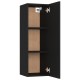 Fekete forgácslap tv-szekrény 30,5 x 30 x 90 cm Fekete forgácslap tv-szekrény 30,5 x 30 x 90 cm