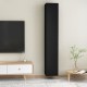 2 db fekete forgácslap tv-szekrény 30,5 x 30 x 90 cm 2 db fekete forgácslap tv-szekrény 30,5 x 30 x 90 cm