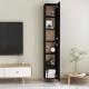 2 db fekete forgácslap tv-szekrény 30,5 x 30 x 90 cm 2 db fekete forgácslap tv-szekrény 30,5 x 30 x 90 cm