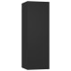 2 db fekete forgácslap tv-szekrény 30,5 x 30 x 90 cm 2 db fekete forgácslap tv-szekrény 30,5 x 30 x 90 cm