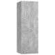 Betonszürke forgácslap tv-szekrény 30,5 x 30 x 90 cm Betonszürke forgácslap tv-szekrény 30,5 x 30 x 90 cm
