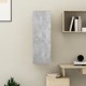 Betonszürke forgácslap tv-szekrény 30,5 x 30 x 90 cm Betonszürke forgácslap tv-szekrény 30,5 x 30 x 90 cm