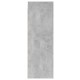 Betonszürke forgácslap tv-szekrény 30,5 x 30 x 90 cm Betonszürke forgácslap tv-szekrény 30,5 x 30 x 90 cm