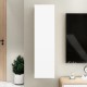 Fehér forgácslap tv-szekrény 30,5 x 30 x 110 cm Fehér forgácslap tv-szekrény 30,5 x 30 x 110 cm
