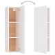 Fehér forgácslap tv-szekrény 30,5 x 30 x 110 cm Fehér forgácslap tv-szekrény 30,5 x 30 x 110 cm