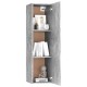 Betonszürke forgácslap tv-szekrény 30,5 x 30 x 110 cm Betonszürke forgácslap tv-szekrény 30,5 x 30 x 110 cm