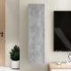 Betonszürke forgácslap tv-szekrény 30,5 x 30 x 110 cm Betonszürke forgácslap tv-szekrény 30,5 x 30 x 110 cm
