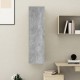 Betonszürke forgácslap tv-szekrény 30,5 x 30 x 110 cm Betonszürke forgácslap tv-szekrény 30,5 x 30 x 110 cm