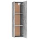 Betonszürke forgácslap tv-szekrény 30,5 x 30 x 110 cm Betonszürke forgácslap tv-szekrény 30,5 x 30 x 110 cm