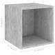 2 db betonszürke forgácslap faliszekrény 37 x 37 x 37 cm 2 db betonszürke forgácslap faliszekrény 37 x 37 x 37 cm