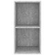 Betonszürke falra szerelhető forgácslap tv-szekrény 37x37x72 cm Betonszürke falra szerelhető forgácslap tv-szekrény 37x37x72 cm