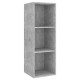 Betonszürke falra szerelhető forgácslap tv-szekrény 37x37x107cm Betonszürke falra szerelhető forgácslap tv-szekrény 37x37x107cm