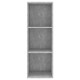 Betonszürke falra szerelhető forgácslap tv-szekrény 37x37x107cm Betonszürke falra szerelhető forgácslap tv-szekrény 37x37x107cm