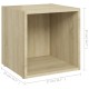2 db sonoma tölgy színű forgácslap tv-szekrény 37 x 35 x 37 cm 2 db sonoma tölgy színű forgácslap tv-szekrény 37 x 35 x 37 cm