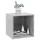 4 db betonszürke forgácslap tv-szekrény 37 x 35 x 37 cm 4 db betonszürke forgácslap tv-szekrény 37 x 35 x 37 cm