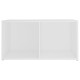 Fehér forgácslap tv-szekrény 72 x 35 x 36,5 cm Fehér forgácslap tv-szekrény 72 x 35 x 36,5 cm
