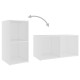 Fehér forgácslap tv-szekrény 72 x 35 x 36,5 cm Fehér forgácslap tv-szekrény 72 x 35 x 36,5 cm