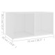 Fehér forgácslap tv-szekrény 72 x 35 x 36,5 cm Fehér forgácslap tv-szekrény 72 x 35 x 36,5 cm