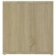Sonoma-tölgy színű forgácslap tv-szekrény 72 x 35 x 36,5 cm Sonoma-tölgy színű forgácslap tv-szekrény 72 x 35 x 36,5 cm