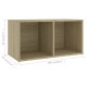 Sonoma-tölgy színű forgácslap tv-szekrény 72 x 35 x 36,5 cm Sonoma-tölgy színű forgácslap tv-szekrény 72 x 35 x 36,5 cm
