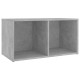 Betonszürke forgácslap tv-szekrény 72 x 35 x 36,5 cm Betonszürke forgácslap tv-szekrény 72 x 35 x 36,5 cm