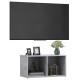 Betonszürke forgácslap tv-szekrény 72 x 35 x 36,5 cm Betonszürke forgácslap tv-szekrény 72 x 35 x 36,5 cm