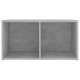 Betonszürke forgácslap tv-szekrény 72 x 35 x 36,5 cm Betonszürke forgácslap tv-szekrény 72 x 35 x 36,5 cm