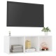 Fehér forgácslap tv-szekrény 107 x 35 x 37 cm Fehér forgácslap tv-szekrény 107 x 35 x 37 cm