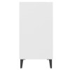 Fehér forgácslap tálalószekrény 57 x 35 x 70 cm