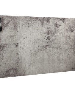 Fekete, falra szerelhető mágneses üvegtábla 100 x 60 cm