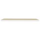 2 db fehér-tölgyszínű mdf lebegő fali polc 120 x 23,5 x 3,8 cm 2 db fehér-tölgyszínű mdf lebegő fali polc 120 x 23,5 x 3,8 cm