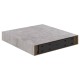 2 db betonszürke mdf lebegő fali polc 23 x 23,5 x 3,8 cm 2 db betonszürke mdf lebegő fali polc 23 x 23,5 x 3,8 cm