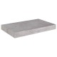 2 db betonszürke mdf lebegő fali polc 40 x 23 x 3,8 cm 2 db betonszürke mdf lebegő fali polc 40 x 23 x 3,8 cm