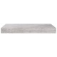 2 db betonszürke mdf lebegő fali polc 40 x 23 x 3,8 cm 2 db betonszürke mdf lebegő fali polc 40 x 23 x 3,8 cm