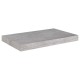Betonszürke mdf lebegő fali polc 50 x 23 x 3,8 cm