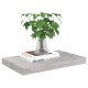 2 db betonszürke mdf lebegő fali polc 50 x 23 x 3,8 cm 2 db betonszürke mdf lebegő fali polc 50 x 23 x 3,8 cm