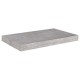 2 db betonszürke mdf lebegő fali polc 50 x 23 x 3,8 cm 2 db betonszürke mdf lebegő fali polc 50 x 23 x 3,8 cm