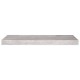 2 db betonszürke mdf fali polc 60 x 23,5 x 3,8 cm 2 db betonszürke mdf fali polc 60 x 23,5 x 3,8 cm