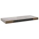 2 db betonszürke mdf fali polc 60 x 23,5 x 3,8 cm 2 db betonszürke mdf fali polc 60 x 23,5 x 3,8 cm