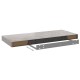 2 db betonszürke mdf fali polc 60 x 23,5 x 3,8 cm 2 db betonszürke mdf fali polc 60 x 23,5 x 3,8 cm