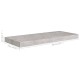 2 db betonszürke mdf fali polc 60 x 23,5 x 3,8 cm 2 db betonszürke mdf fali polc 60 x 23,5 x 3,8 cm
